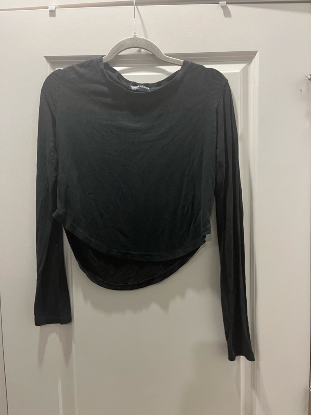 Vintage Brandy Melville Black Long-Sleeve Top